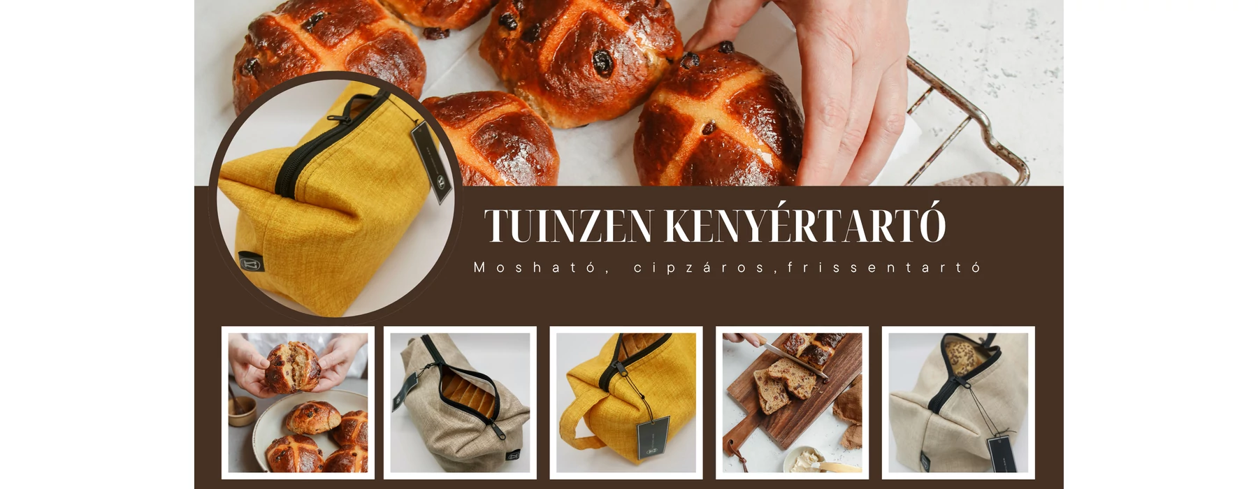 TUINZEN Kenyértartó