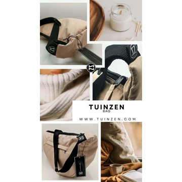 TUINZEN BAG / Bézs színű